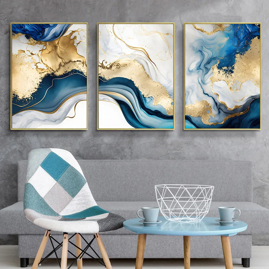 Marbled Modern Wall Art