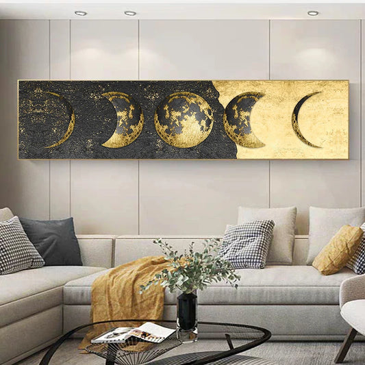 Lighten Lunar Phases XL Wall Art