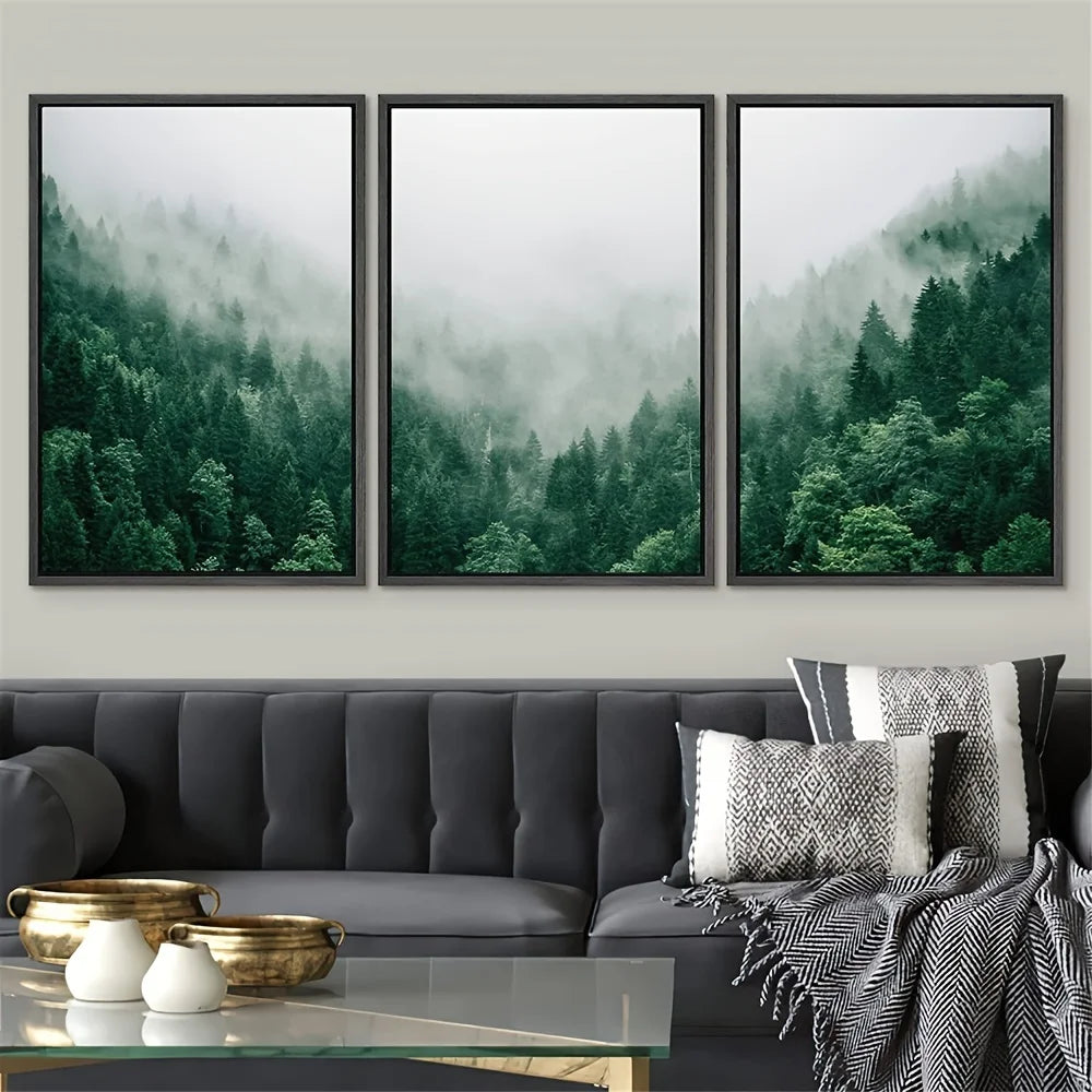 Forest Valley Landscape Wall Art