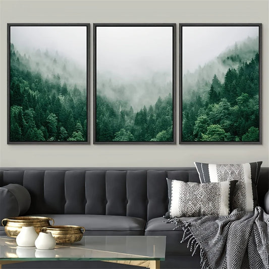 Forest Valley Landscape Wall Art