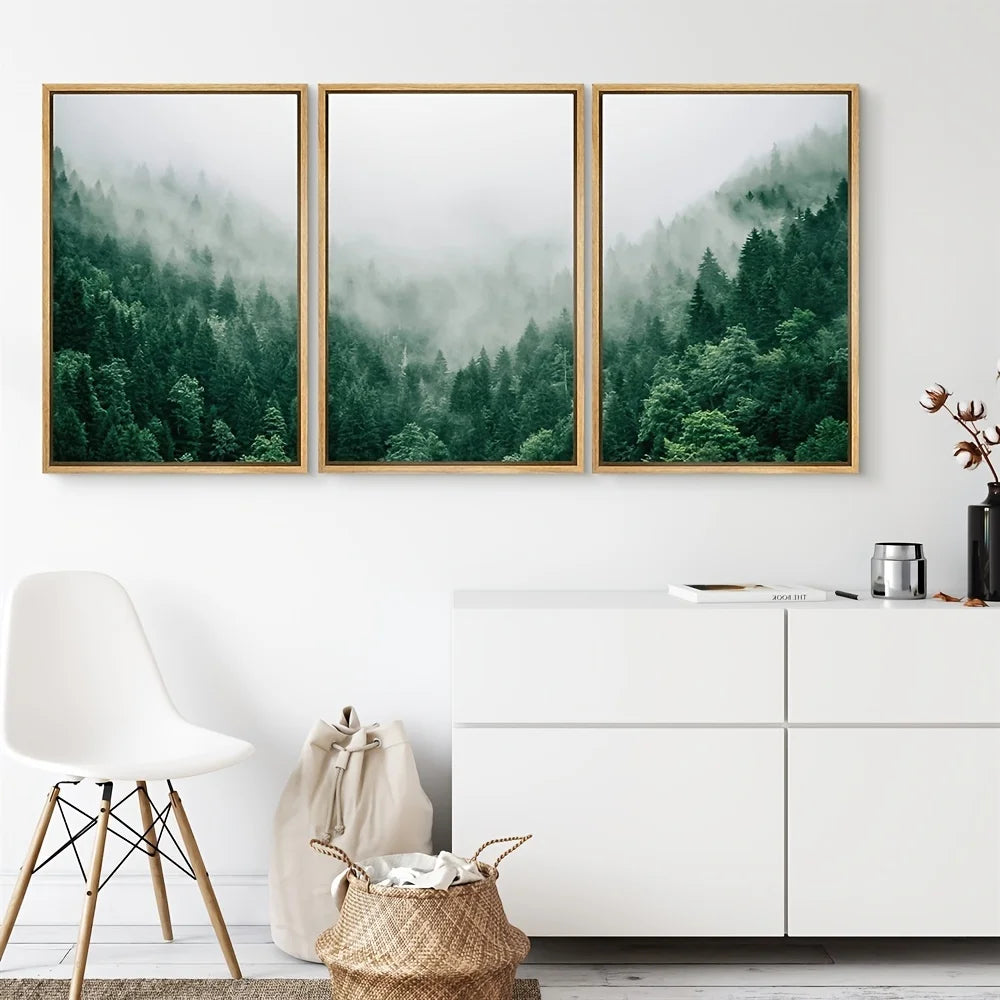 Forest Valley Landscape Wall Art