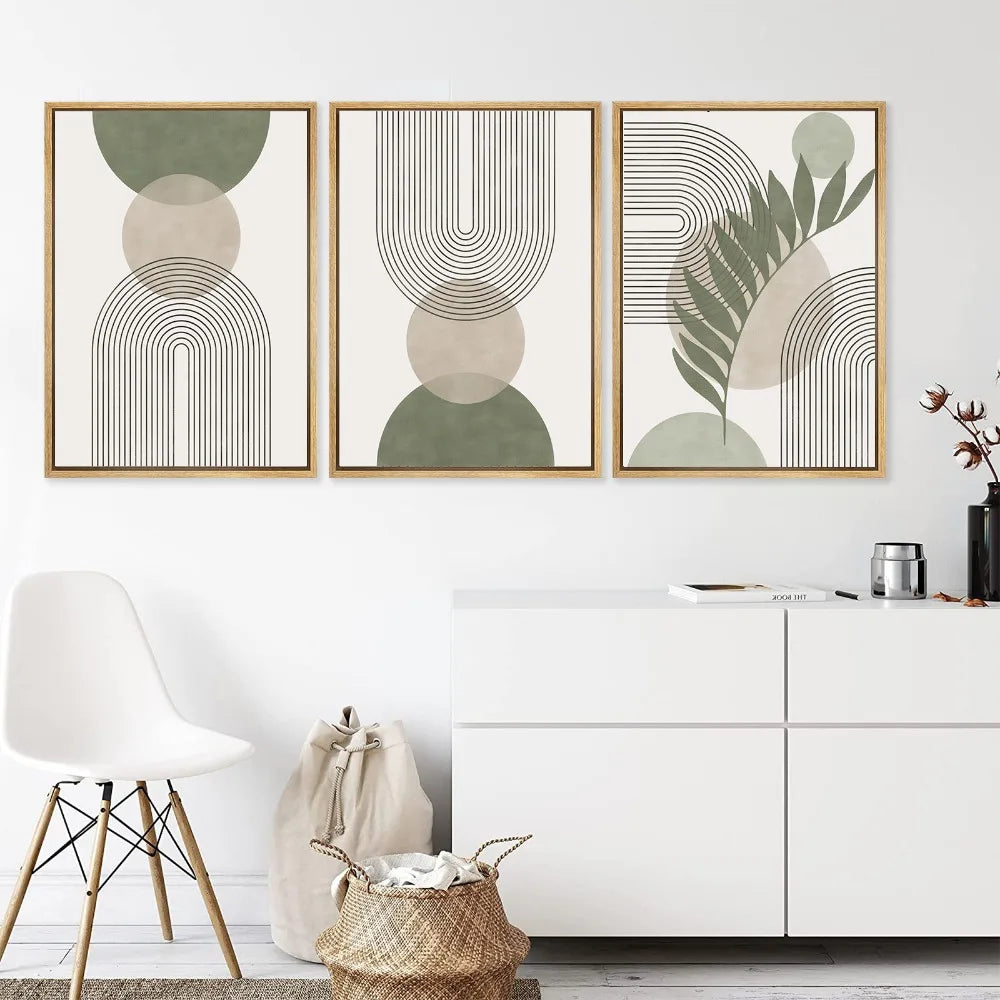 Olive Boho Wall Art