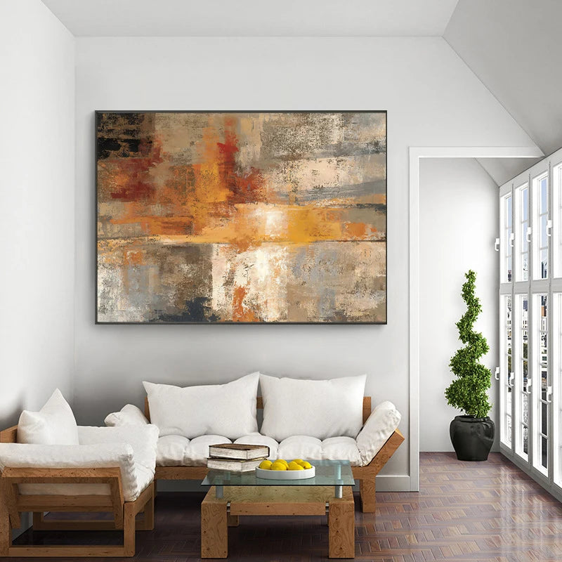 Embers Abstract Wall Art