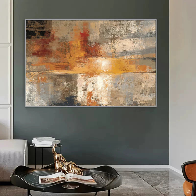 Embers Abstract Wall Art