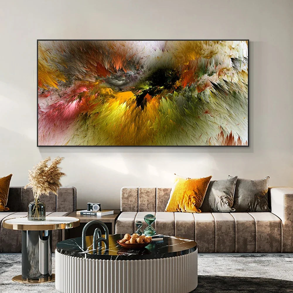 Burst Modern XL Wall Art