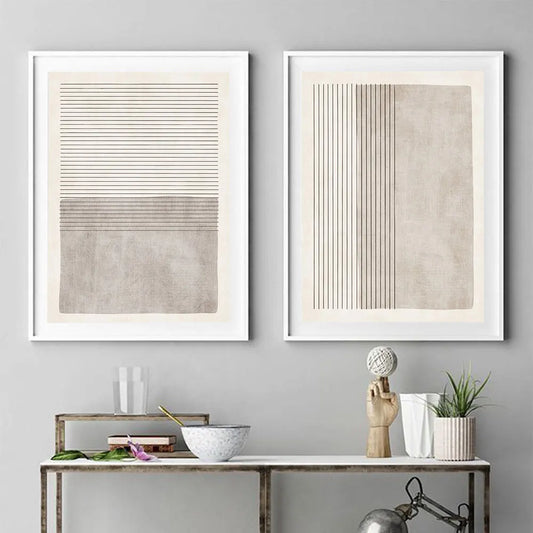 Linear Balance Minimalist Wall Art