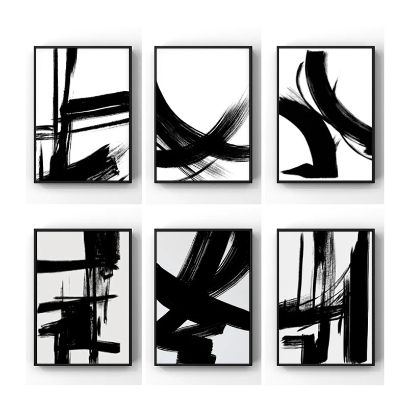 Strokes Abstract Wall Art